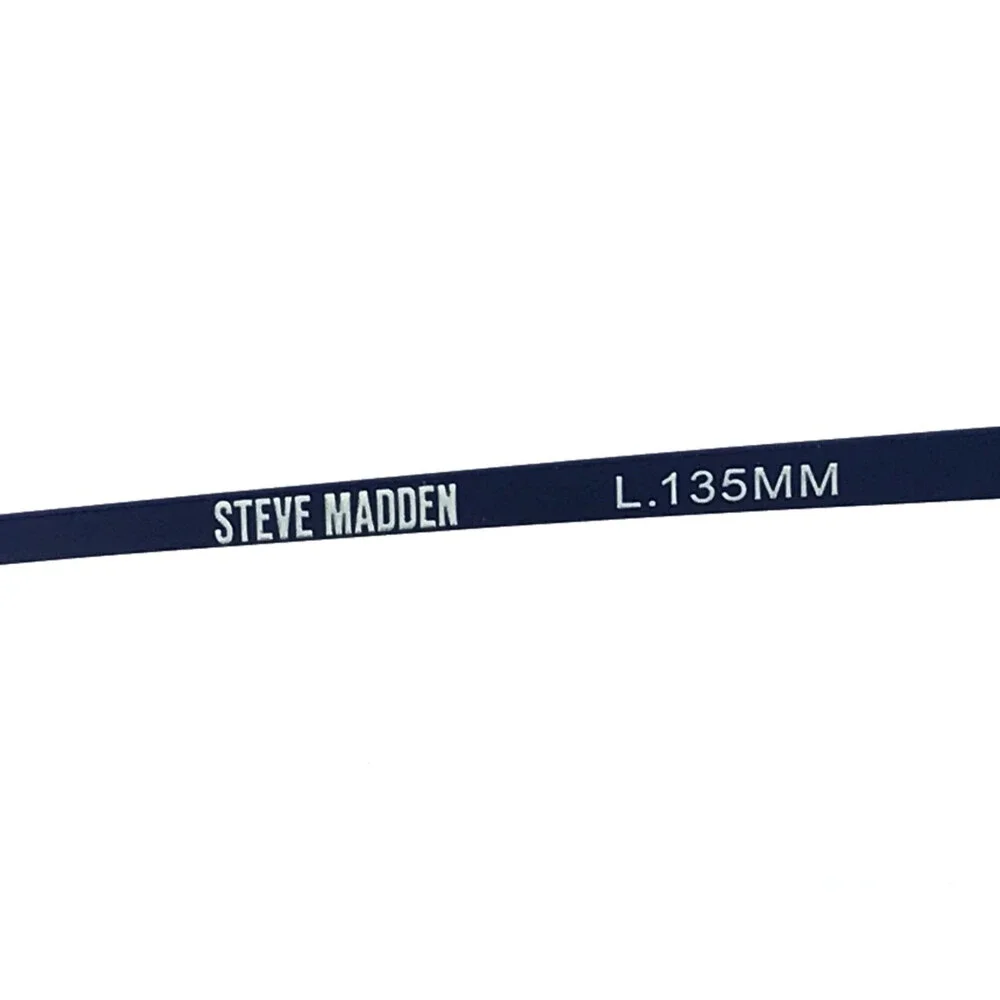 Steve Madden Eyeglasses Frames JILLYY BLUE Cat Eye Full Rim 51-15-135
